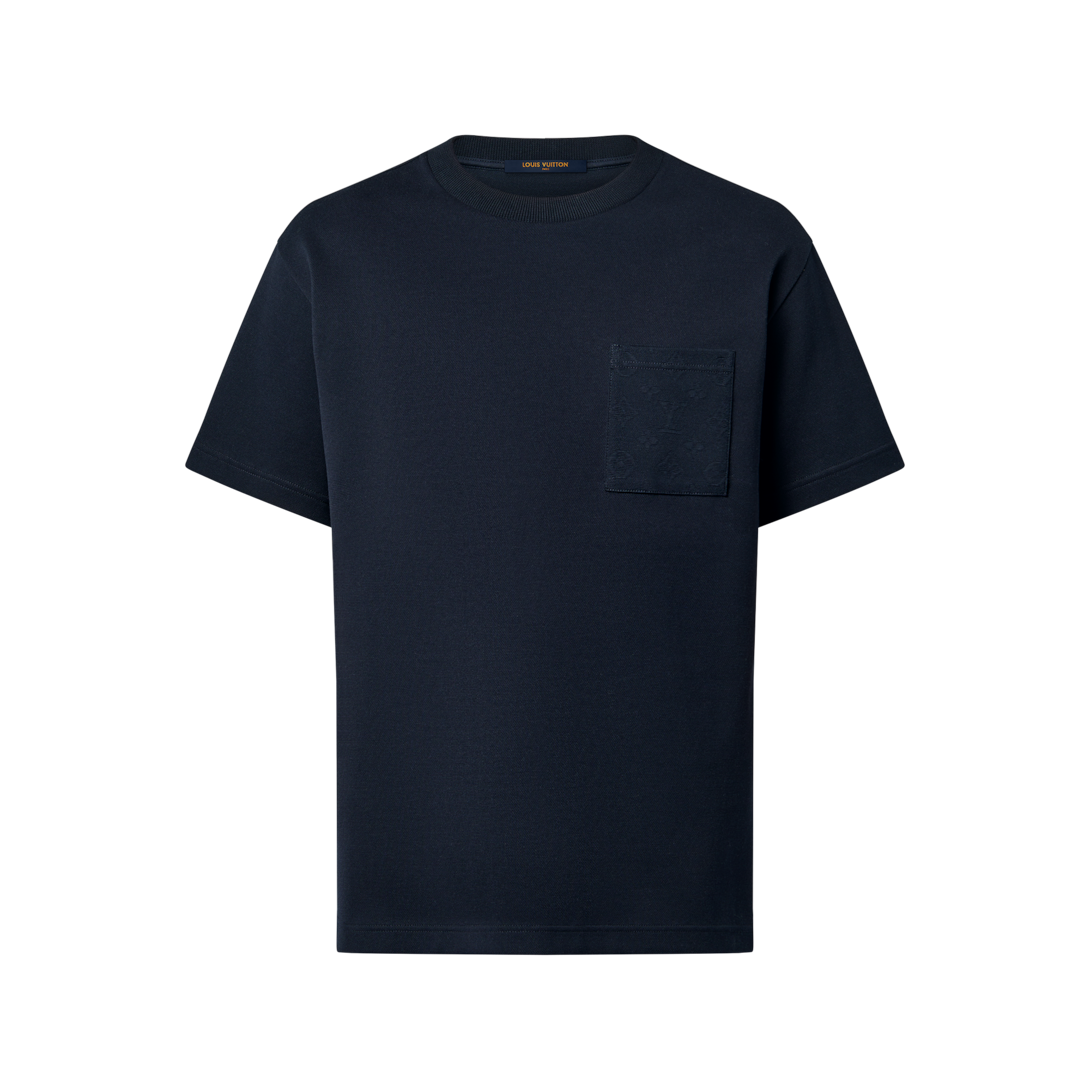 LOUIS VUITTON Tシャツ ネイビー Pique Cotton T-Shirt - Ready-to-Wear 1AFBAH | LOUIS VUITTON